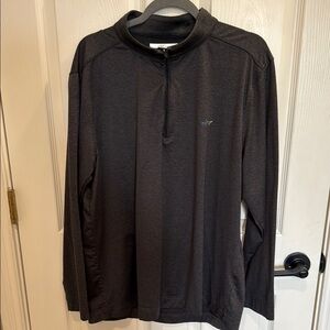 Greg Norman Collection Black Long Sleeve Shirt